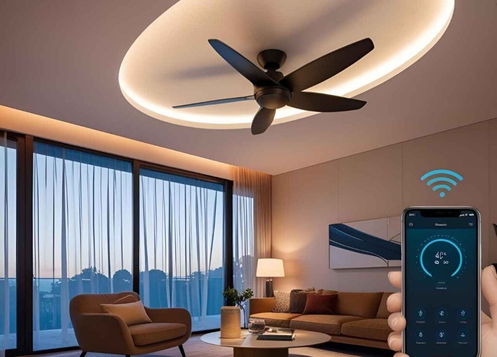 Smart Ceiling Fans and Control Options