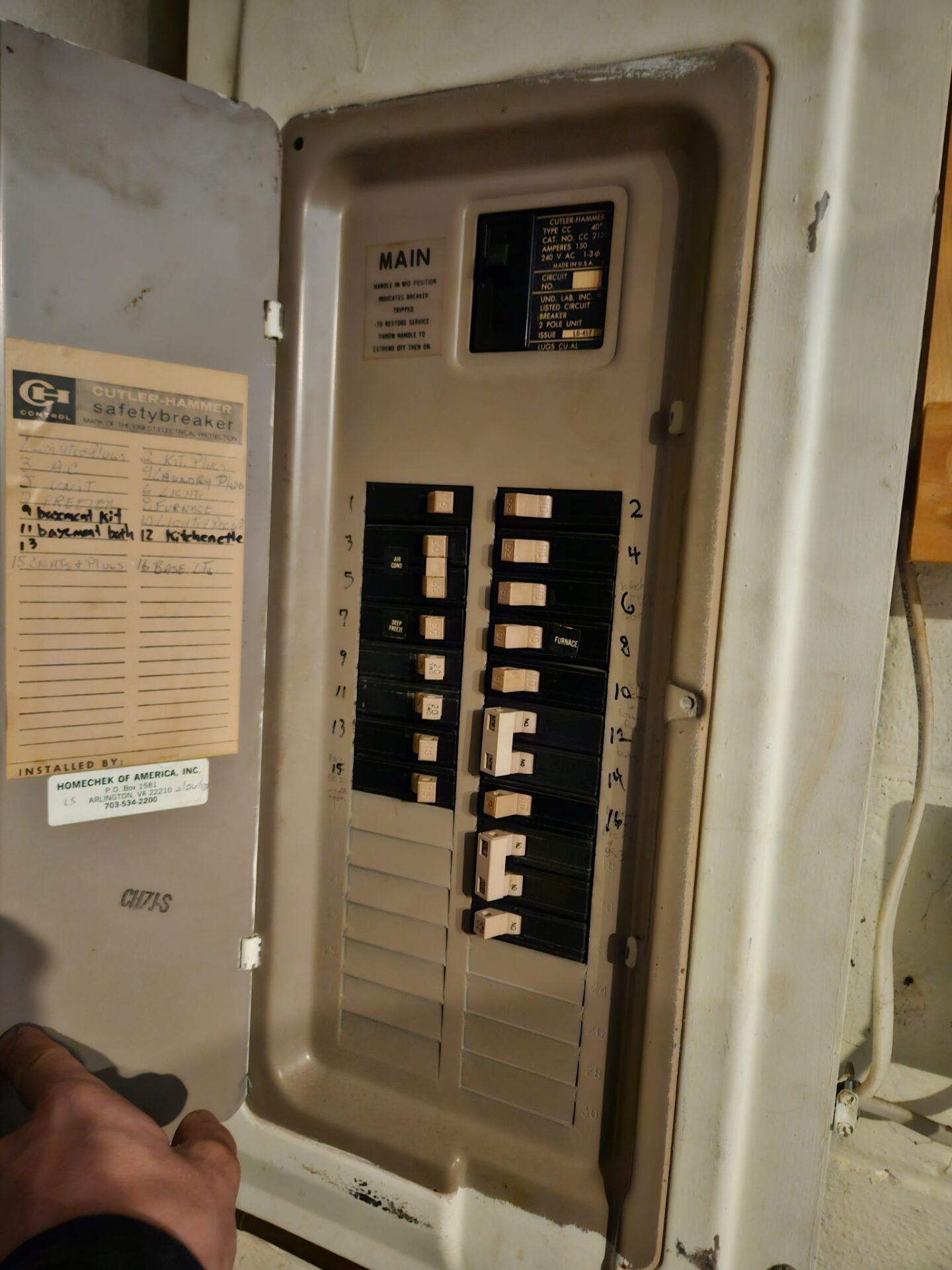 repair electrical panel